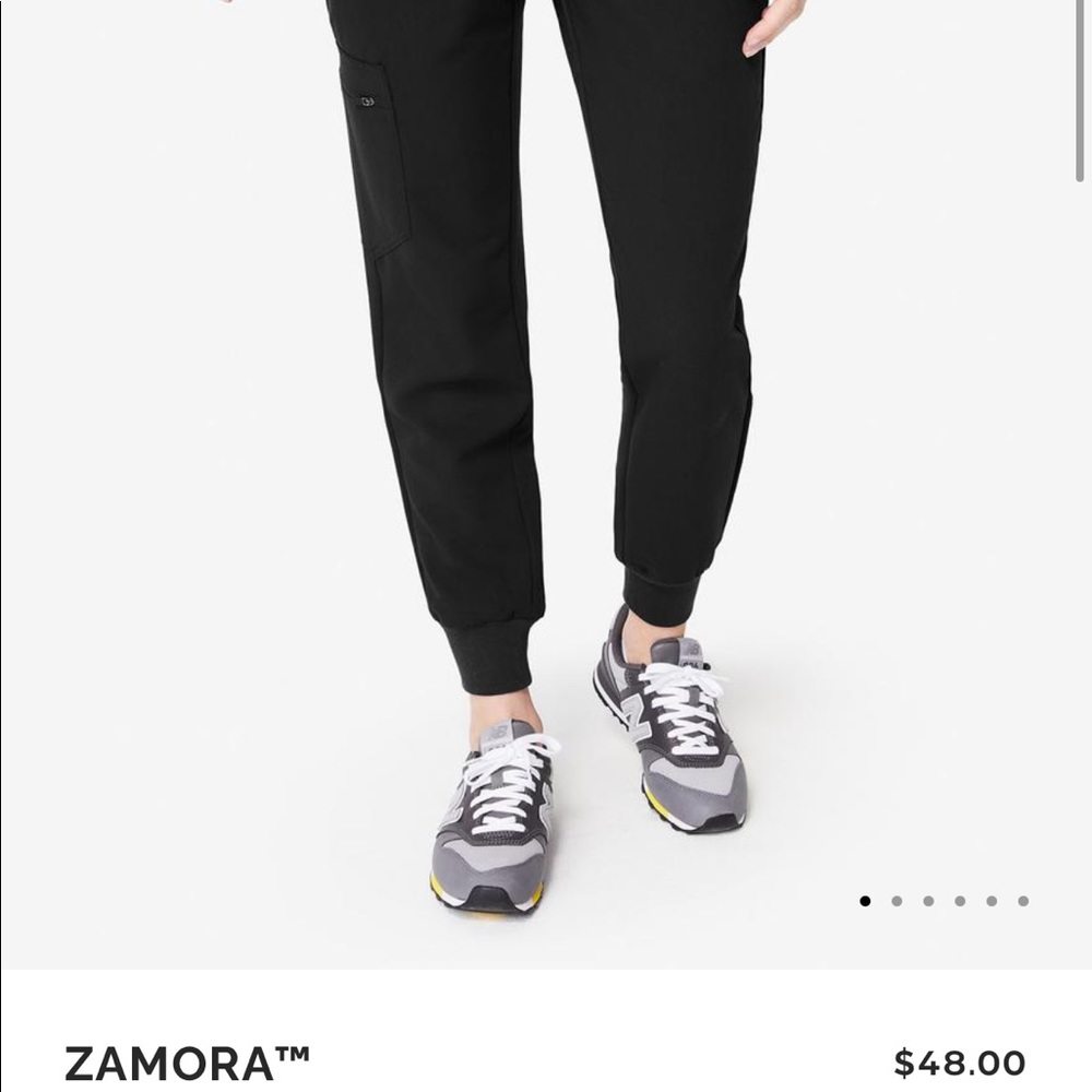 Figs Black Petite Jogger Pant